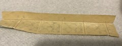 Vintage 1923 Germany 1 Million Mark Stamp Strip – Weimar Hyperinflation Era
