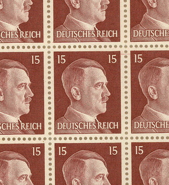 Stamp Germany Mi 789 Sc 514 Sheet 1941 WWII Fascism War Era Hitler MNG
