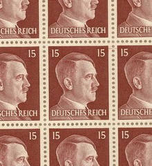 Stamp Germany Mi 789 Sc 514 Sheet 1941 WWII Fascism War Era Hitler MNG