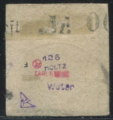 Germany Danzig 1920 60 Pf Used Mi 47 Scarce Read CERTIFICATE 4000.00 EUR