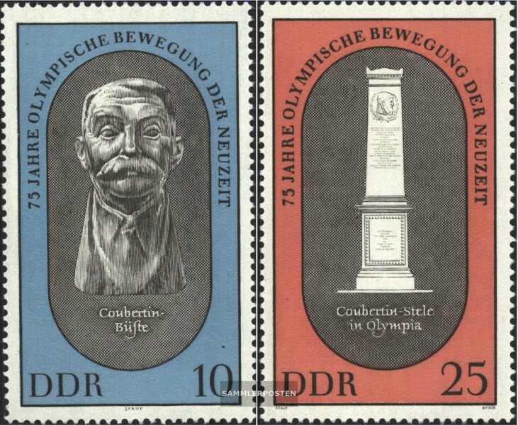 DDR 1489-1490 MNH 1969 Olympics
