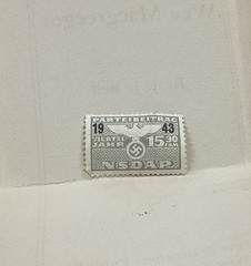 Stamp Germany Revenue Holland WWII 1943 3rd Reich War Era Party Due 15,90 MNG