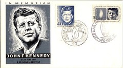 Germany FDC 1962 In Memoriam Of JFK – Wiesbaden – J34982