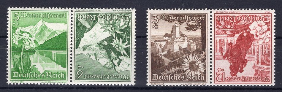 DR Stamps Combination K33/34 Mint Condition 20 EUR Used, Stamped Authentic