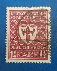 Germany Stamp Deutsches Reich 1,1/4 Mark 1922 Infla Berlin Mi. Nr. 199 a (21302)