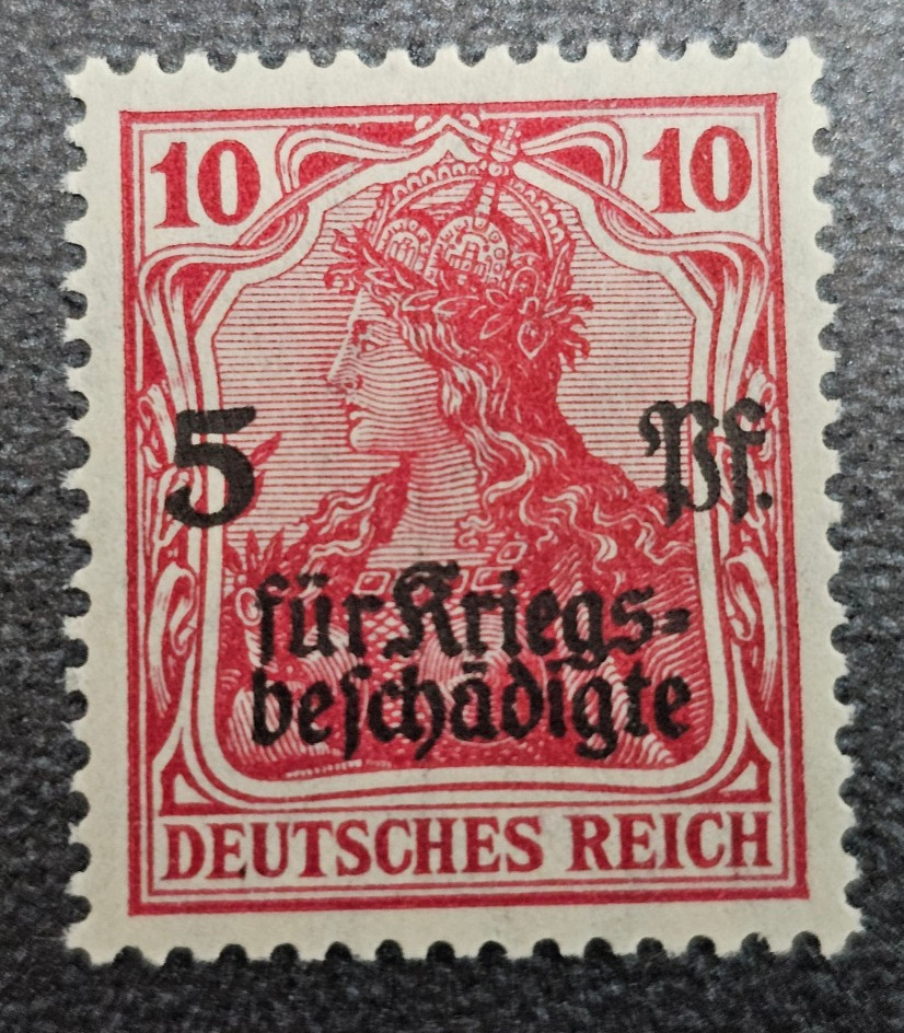 Stamp Germany Reich Germania 5 Pfennig 1919 Mi. Nr. 105 [🇩🇪39628-14]