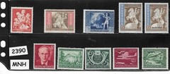 MNH Stamp collection 1930s & 1940s Germany Third Reich Regular postage #2390