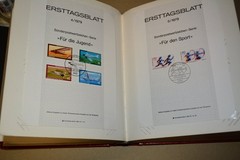 Album of 96 German Ersttagblatt ETB First Day Covers from 1975 to 1982