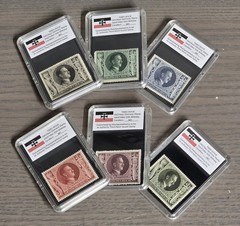 Third Reich WWII Nazi German Adolf Hitler 55th Birthday NSDAP Stamp Set 1943