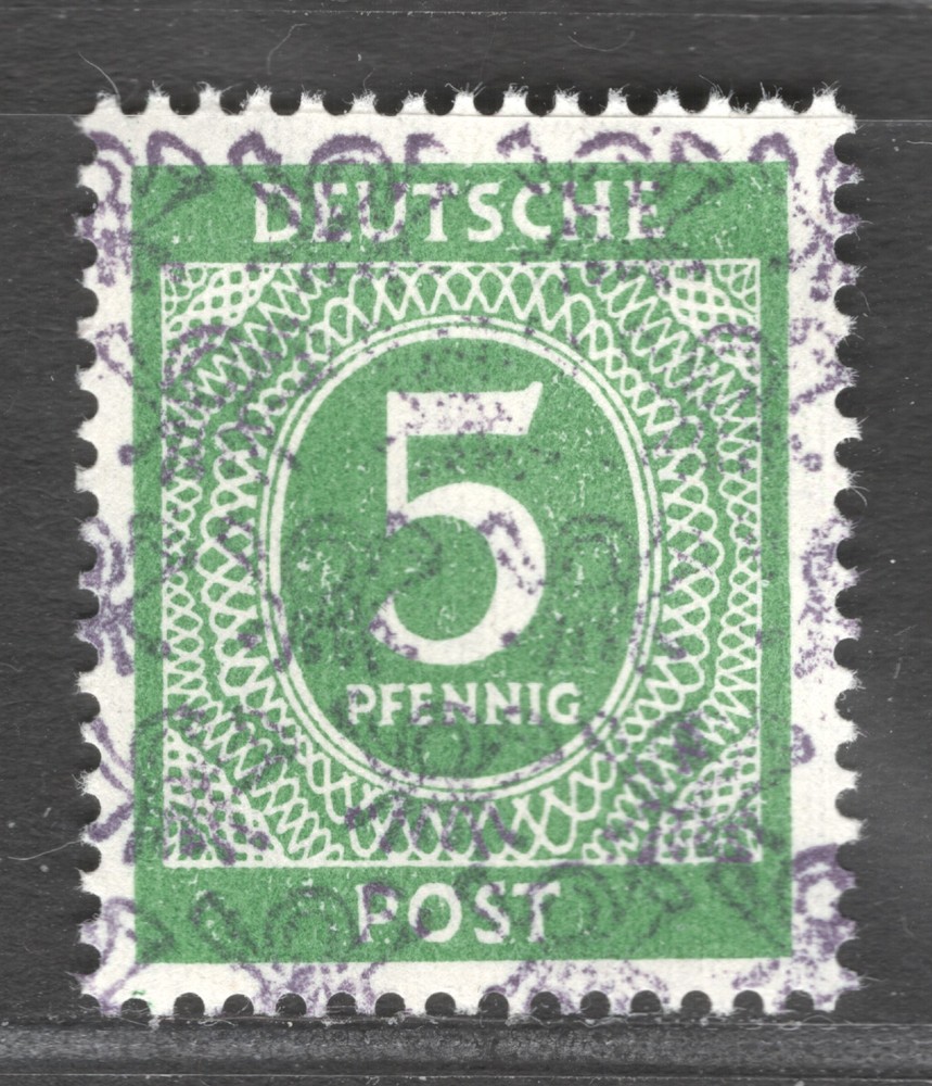 GERMANY 1948 AMERICAN BRITISH ZONE UNISSUED MICHEL IV/II EXPERTIZED PERFECT MNH