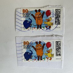 5 Germany stamps~2021~Die Mous+Hamburg Ubahn+garden show+radio-telescope 50 year