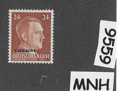 MNH stamp PF24 Ukraine Overprint Adolf Hitler WWII Germany 1941 #9559