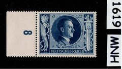MNH stamp B233 Adolf Hitler 1943 54th Birthday WWII Germany Third Reich #1619
