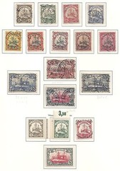 Togo 1900 MI 7-23 several signed CANC/MLH VF