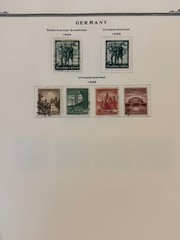 German & State Stamps in Scott Specialty 3 ring album M&U -1938 incl BOB L2034