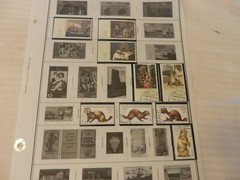 Lot of 78 East Germany Stamps, 1950-1970s Workers, Birds, Planes, Art, More