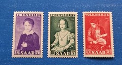 Saar Stamps, Scott B101-B103 Complete Set MNH