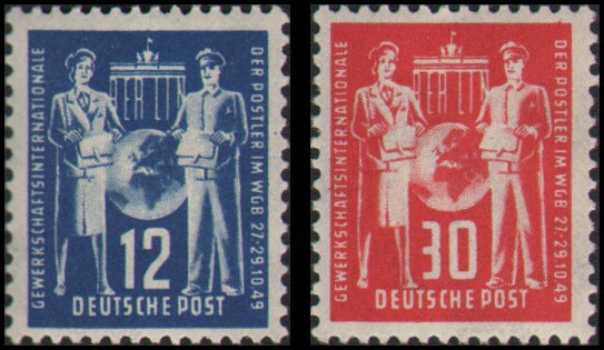German Democratic Republic #49-50 MNH VF