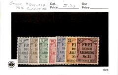 Germany, Postage Stamp, #OL1-OL8 Mint Hinged, 1903 Prussia Local (AH)