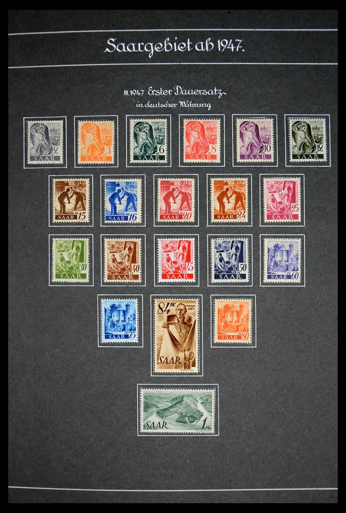 SAAR Germany 1947-1959 PREMIUM Key Items w/ Urdruck Stamp Collection
