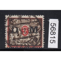 Danzig Service 1923 Mi.Nr. D 40 stamped, tested