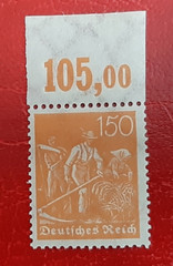 Germany Stamp Deutsches Reich 150 Pfennig 1921 Michel Nr. 189 WZ 2 (21906)
