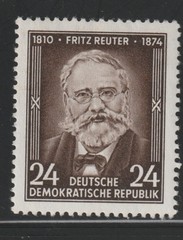 Germany-DDR 1954 Sc # 212 Writer MNH OG