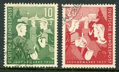Germany Scott #B325-B326 Used Youth Programs CV$35+ os1