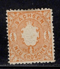 GERMANY SACHSEN SAXONY STAMPS USED LOT 74519