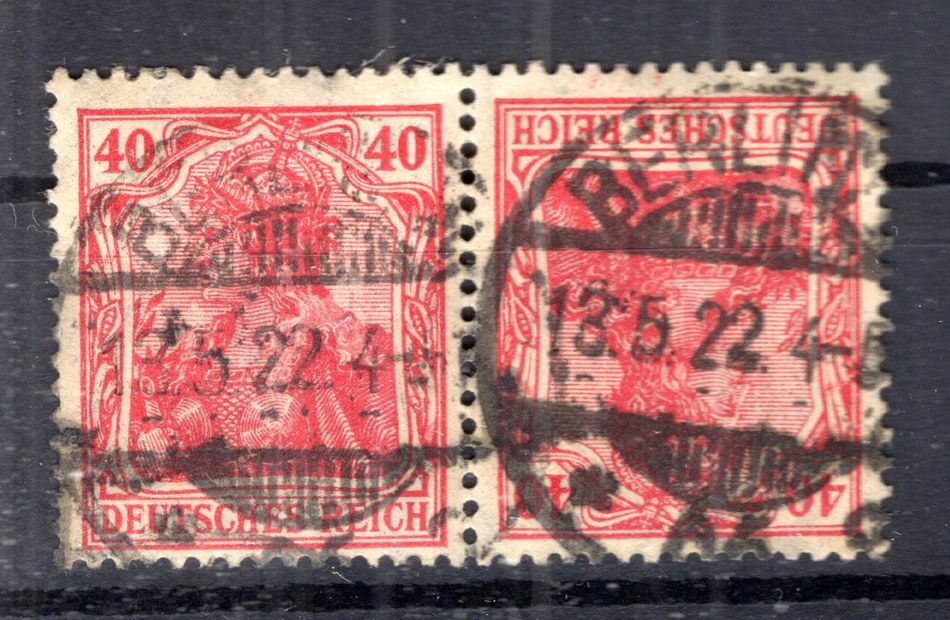 DR-ZusDr. K3a Genuine Stamped BPP 9EUR (MICHEL K3a) Briefmarken