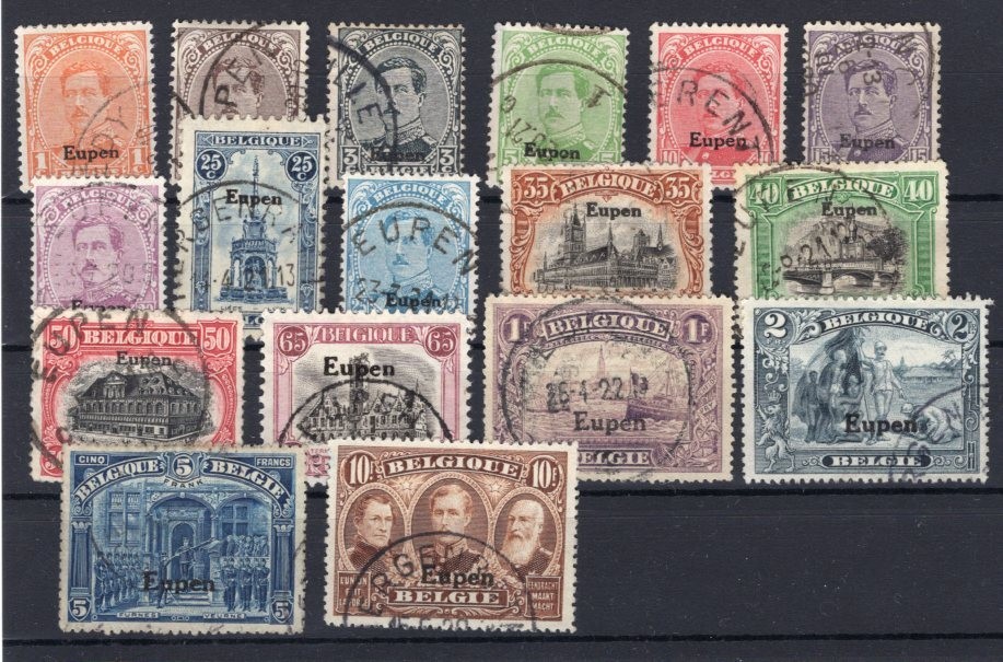 Eupen 1/17 Series Used 200EUR (y73997