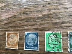 Lot of 13 Deutsche Reich stamps 1920s and 1930s Paul von Hindenberg