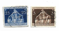 Germany Reich x 2 stamps 1936 International Local Government Congress