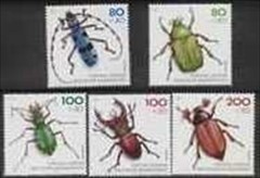 ALLEMAGNE Scott, MNH B745-49 *BEETLES*