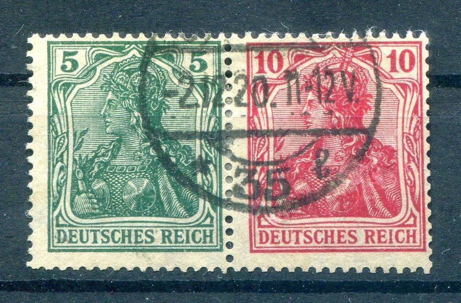DR Stamped W7IIaa (Example Image) 50EUR Authentic