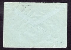 Bund Heuss single franking Michel number 190 COD to Augsburg 1955
