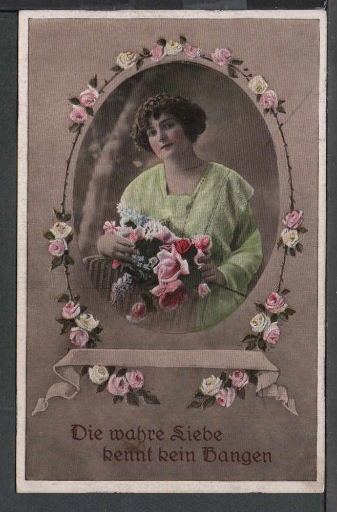 ✔️ GERMANY REICH WWI AGED MILITARY POSTCARD