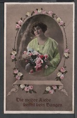 ✔️ GERMANY REICH WWI AGED MILITARY POSTCARD