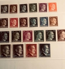German stamps Deutsches Reich 1 3 4 5 6 8 10 12 15 16 20 24 25 30 40 complete