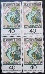 Bundle MiNr. 902 Block of 4 MNH Unhinged/Perfectly Fresh Postage Stamps (AG 975)
