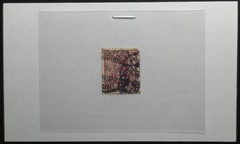 Germany – 1902 to 1918 – Scott 86 – Germania 60pf Carmine and Violet – PERFIN