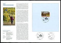 GERMANY FOLDER 2012/37 HERBST-FERIEN BÄUME BAUM WALD LAUB KASTANIEN LENKDRACHE