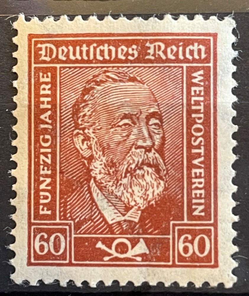 Germany 1924 Reich Mi 362 Sc 342 Heinrich Stephan **MNH