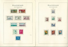 Germany DDR Stamp Collection on 17 Hingless Lighthouse Pages 1959-61, JFZ