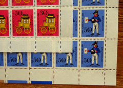 Bundle No. 516-517 Stamps FIP Munich Imprint Form Number 1 MN BRD 1966