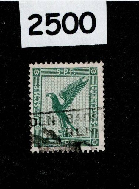 Used Stamp Sc C27 Airmail Luftpost 1926-1927 German republic #2500