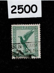 Used Stamp Sc C27 Airmail Luftpost 1926-1927 German republic #2500