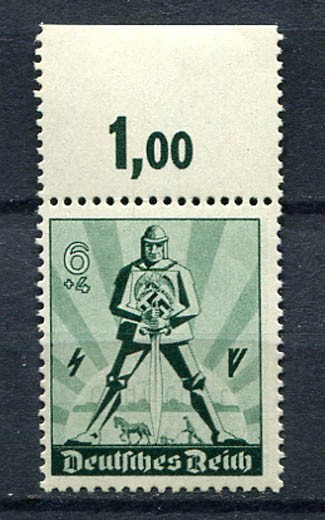 German Reich WW II : National Fete Day stamp from 1940 – mint NH