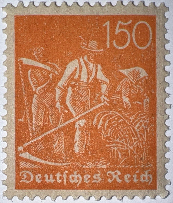 Travelstamps: 1922 Germany DR Deutsches Reich 150pf Stamp Scott #175 MNH OG