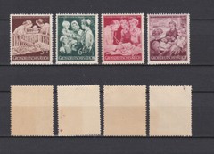 GERMAN REICH 1944 Mother and Child Mint ** – (Mi.869-872)